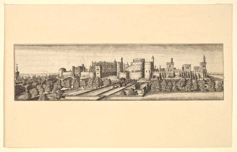 Berkshire, with Windsor Castle MET DP822962