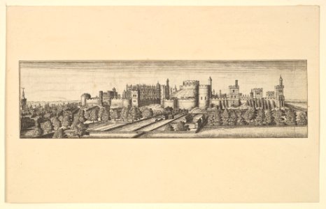 Berkshire, with Windsor Castle MET DP822962
