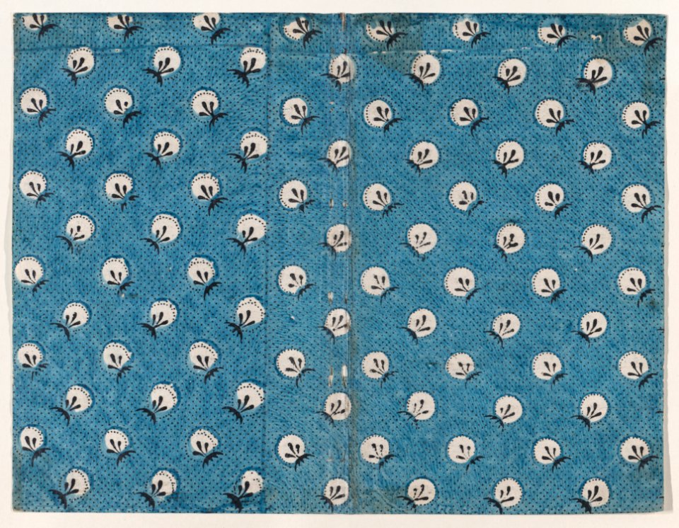 Book cover with overall pattern of dots and circles Met DP886790