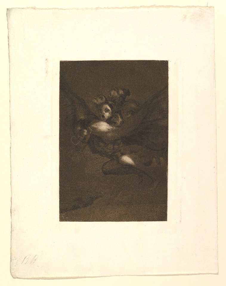 Bon Voyage (Buen Viage), from The Caprices (Los Caprichos), plate 64 MET DP819605