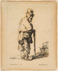Beggar Leaning on a Stick MET DP818338