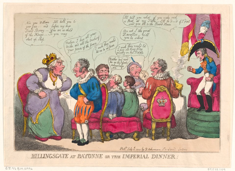 Billingsgate at Bayonne, or The Imperial Dinner! MET DP873907