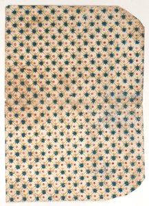 Book cover with overall pattern of stars and dots Met DP886781