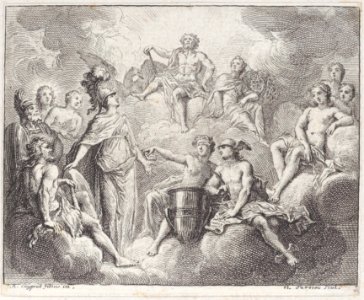 Book 1, Fable 13- the lottery of Jupiter Met DP884590