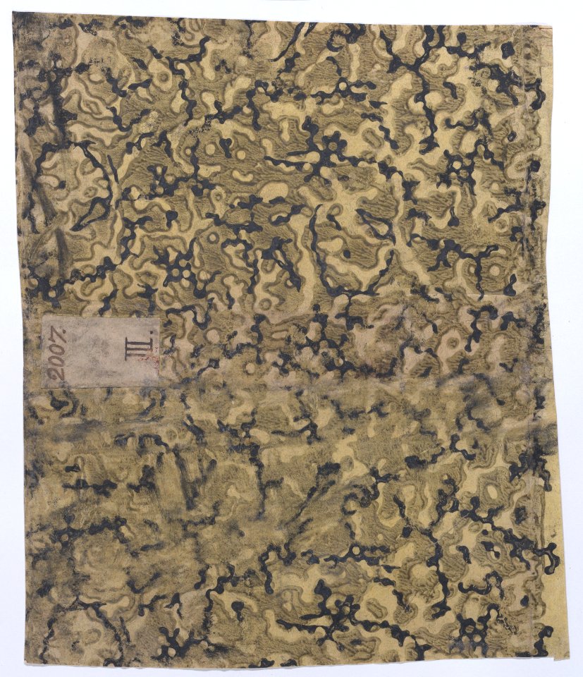 Book cover with marbled pattern Met DP886490