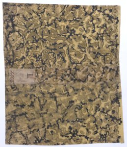 Book cover with marbled pattern Met DP886490