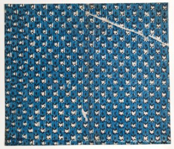 Book cover with overall pattern of stars within ovals Met DP886788