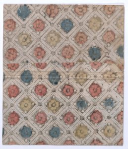 Book cover with overall pattern of rosettes Met DP886459