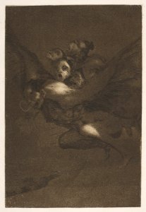 Bon Voyage (Buen Viage), from The Caprices (Los Caprichos), plate 64 MET DP817120