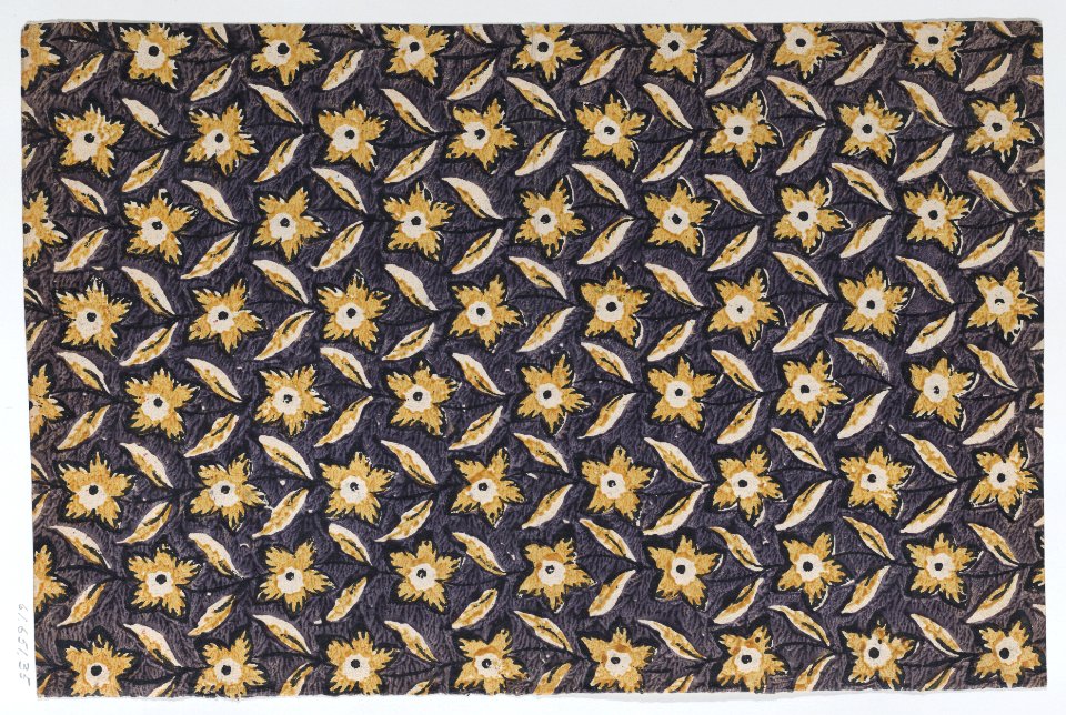 Book cover with overall floral design Met DP887139