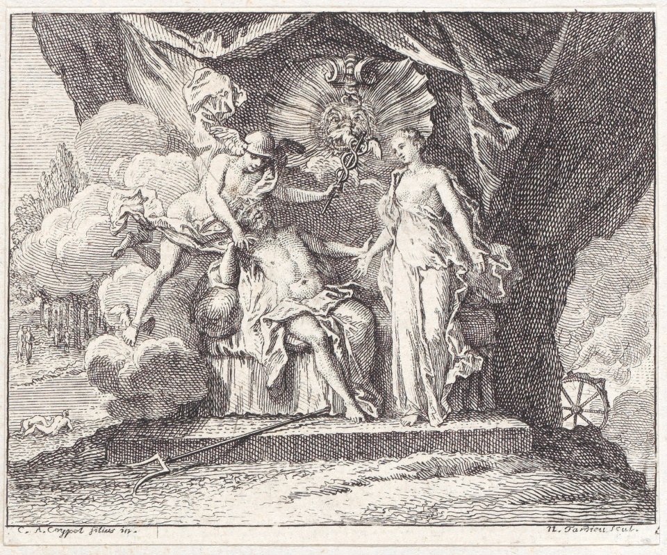Book 3, Fable 12- Pluto and Proserpina Met DP884599