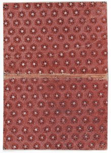 Book cover with floral and dot pattern Met DP886577