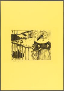 Bretonnes à la Barrière, from the Volpini Suite- Dessins lithographiques MET DP281872