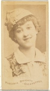 Bonifazzio, from the Actors and Actresses series (N45, Type 1) for Virginia Brights Cigarettes MET DP828907