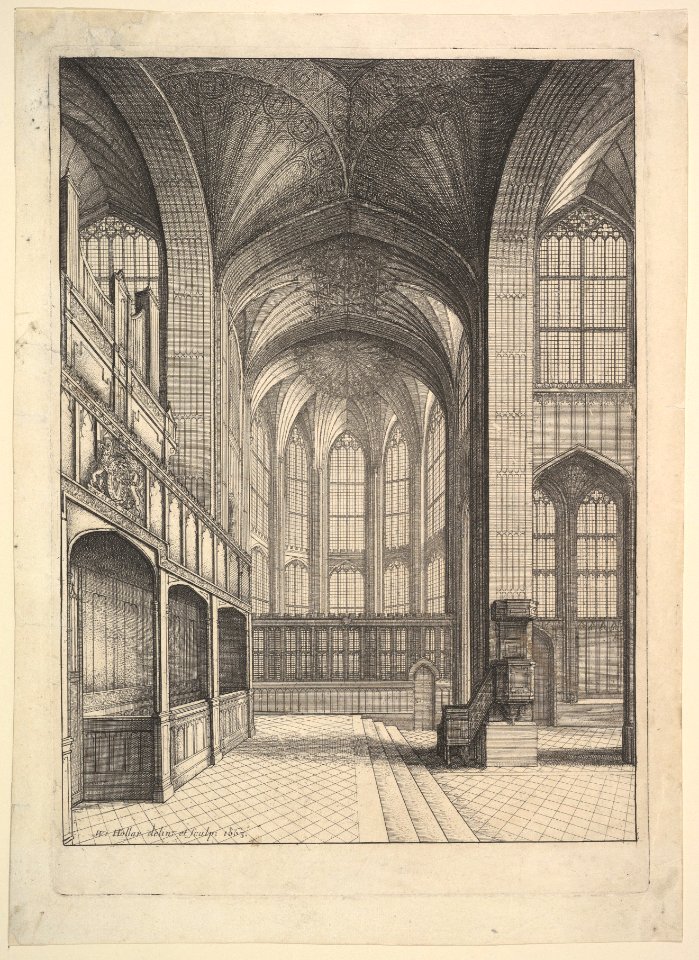 Bray's Chapel in St. George's Chapel, Windsor. MET DP823328