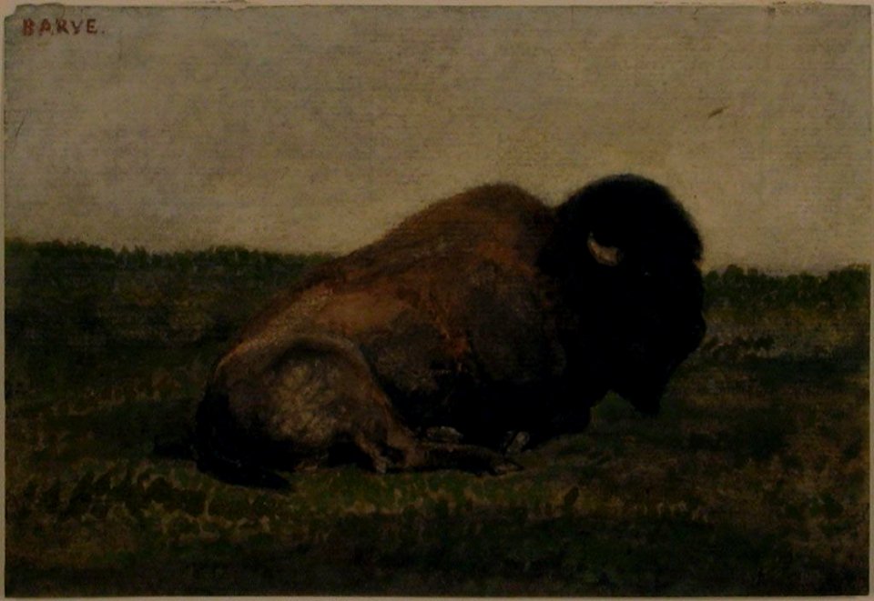 Bison Lying Down MET 29.100.581