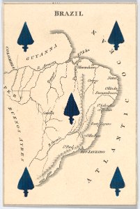 Brazil from Court Game of Geography MET DP862924