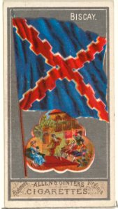 Biscay, from the City Flags series (N6) for Allen & Ginter Cigarettes Brands MET DP829242