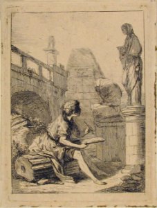 Boy Sketching Ruins MET 1970.546.3