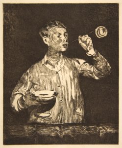 Boy with Soap Bubbles MET DP815333