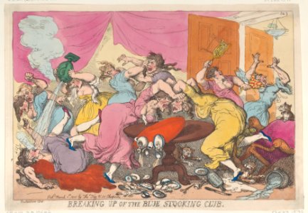 Breaking Up of the Blue Stocking Club MET DP884490