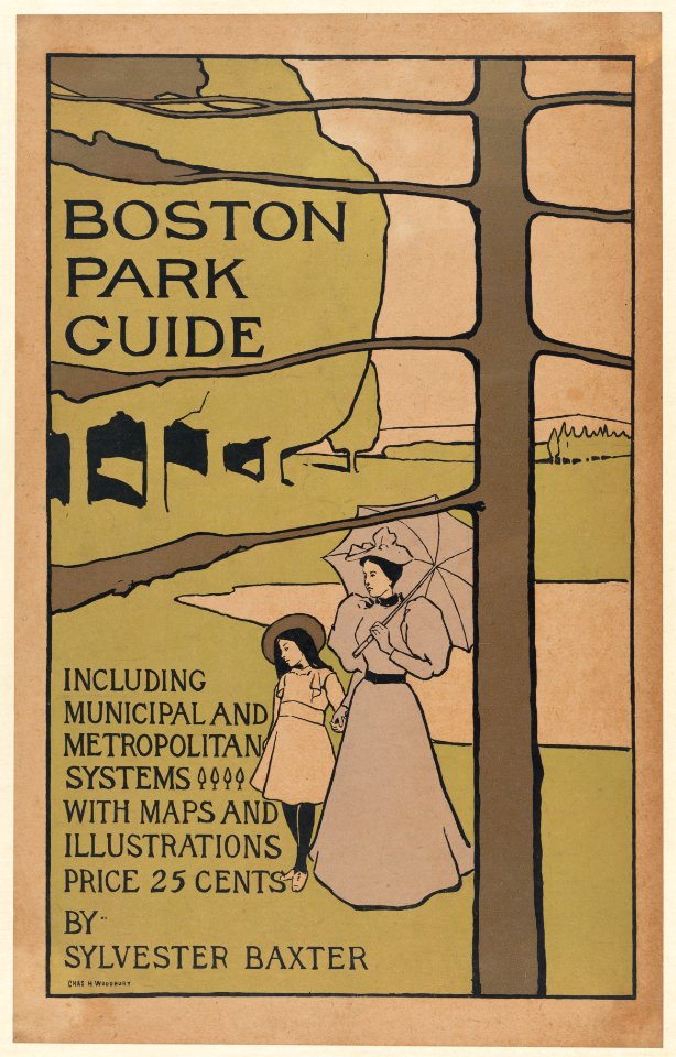 Boston Park Guide Including Municipal and Metropolitan Systems, with Maps and Illustrations MET DP865251
