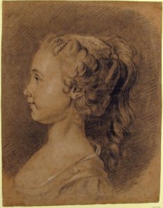 Bust of a Young Girl, Profile to Left MET 1974.366