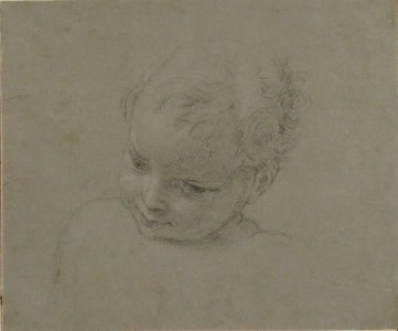 Bust-Length Study of a Child MET 1998.178
