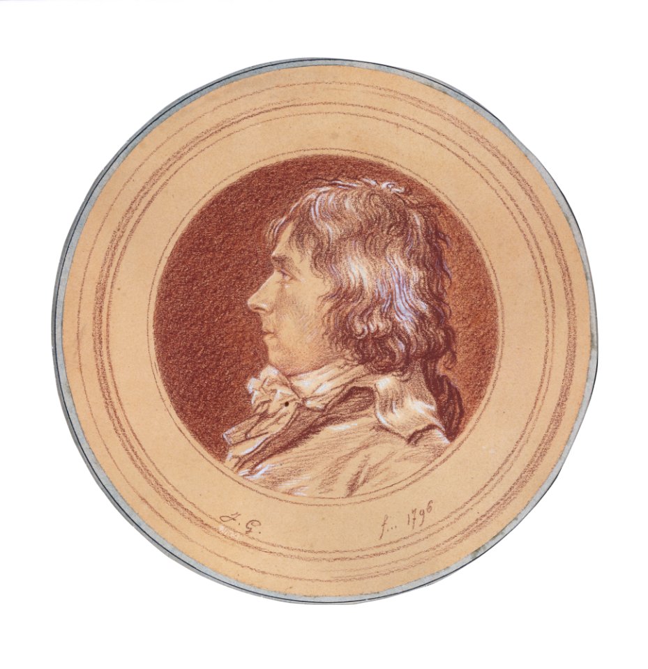 Bust of a Man in Profile to Left MET DT8325