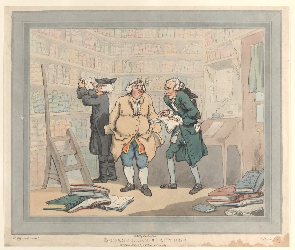 Bookseller and Author Met DP884351