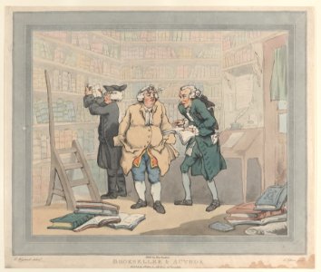 Bookseller and Author Met DP884351