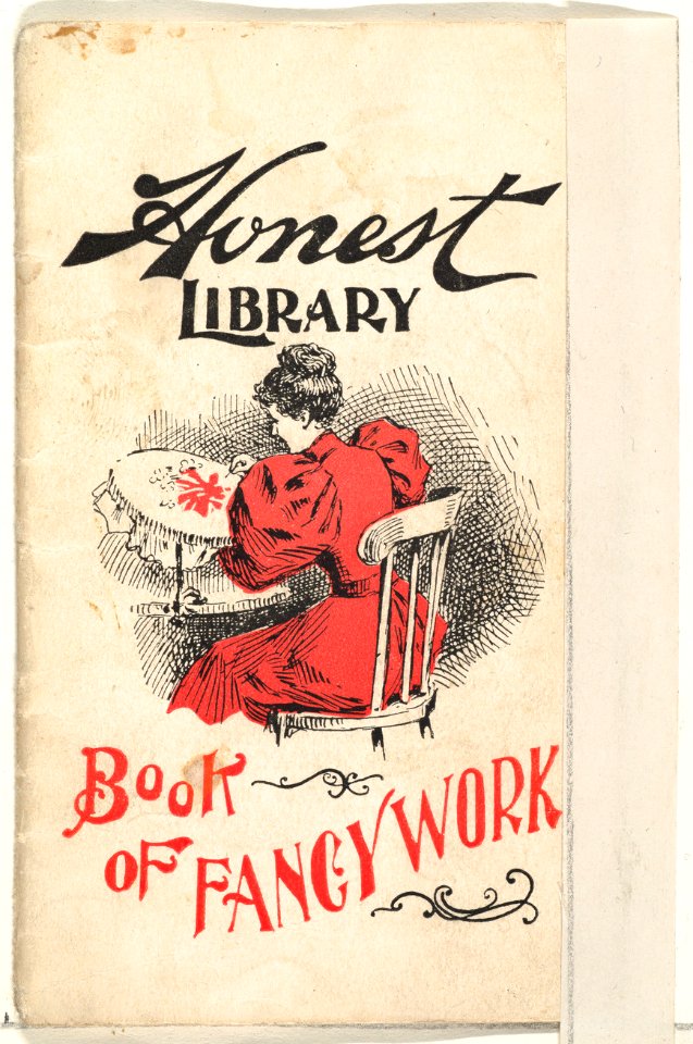 Book of Fancy Work, from the Honest Library series (N115) issued by Duke Sons & Co. to promote Honest Long Cut Tobacco MET DPB873471