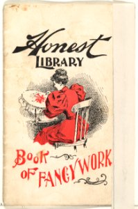 Book of Fancy Work, from the Honest Library series (N115) issued by Duke Sons & Co. to promote Honest Long Cut Tobacco MET DPB873471