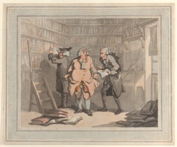 Bookseller and Author Met DP884350
