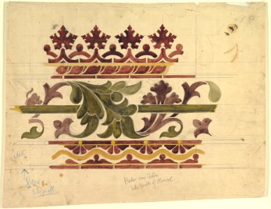 Border over Dado Sidewalls of Chancel MET DP821126