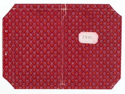 Book cover with circle and dot pattern Met DP886579
