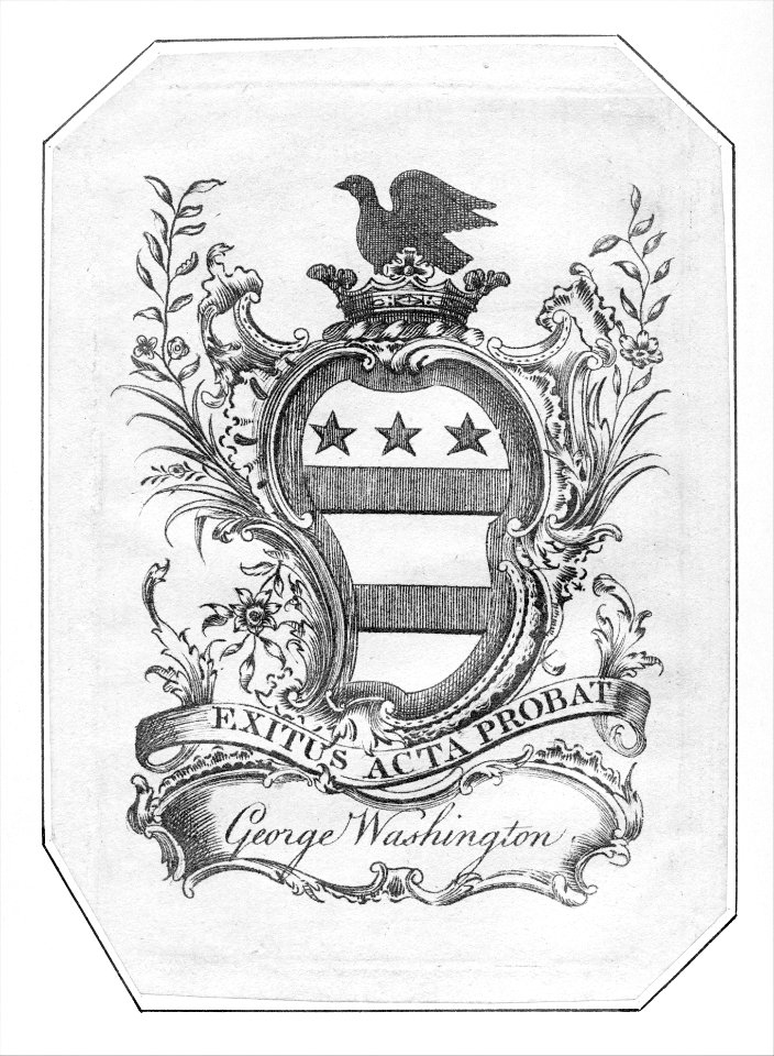 Bookplate of George Washington MET MM8249