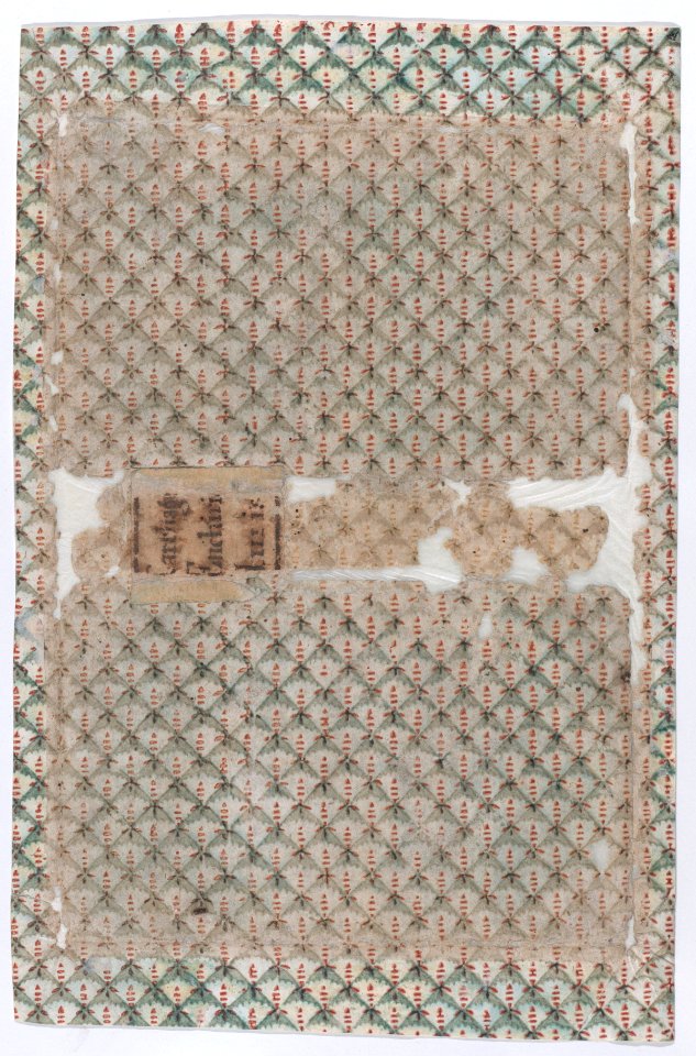 Book cover with overall abstract pattern Met DP886442