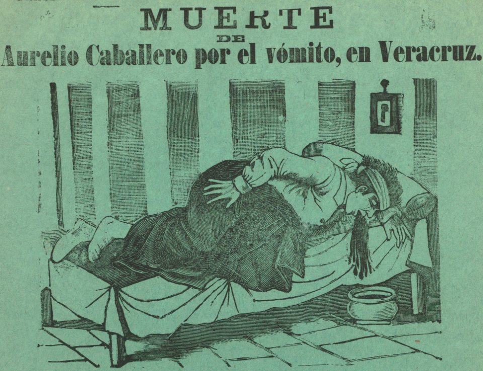Broadside relating to Aurelio Cabellero who died from vomiting MET DP867967 (cropped)