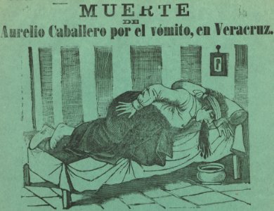 Broadside relating to Aurelio Cabellero who died from vomiting MET DP867967 (cropped)