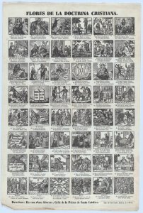 Broadside with 48 scenes illustrating Christian doctrine MET DP875596