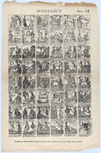 Broadside with 48 scenes of different subjects MET DP875589