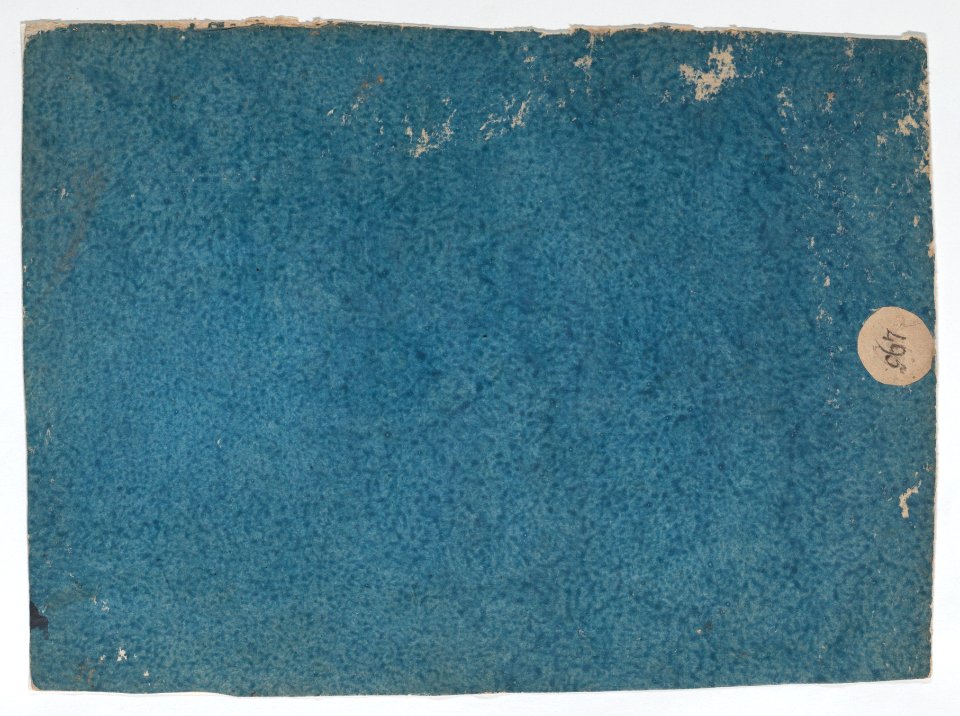 Blue paste paper Met DP887086