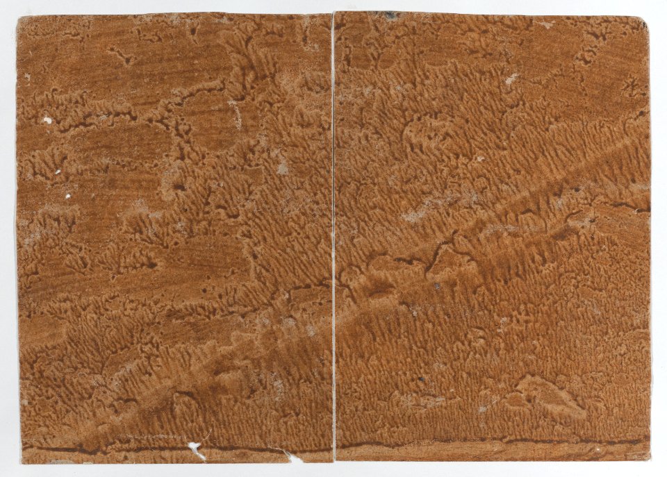 Brown paste paper book cover Met DP887158