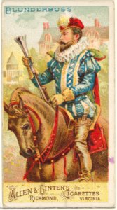 Blunderbuss, from the Arms of All Nations series (N3) for Allen & Ginter Cigarettes Brands MET DP828705