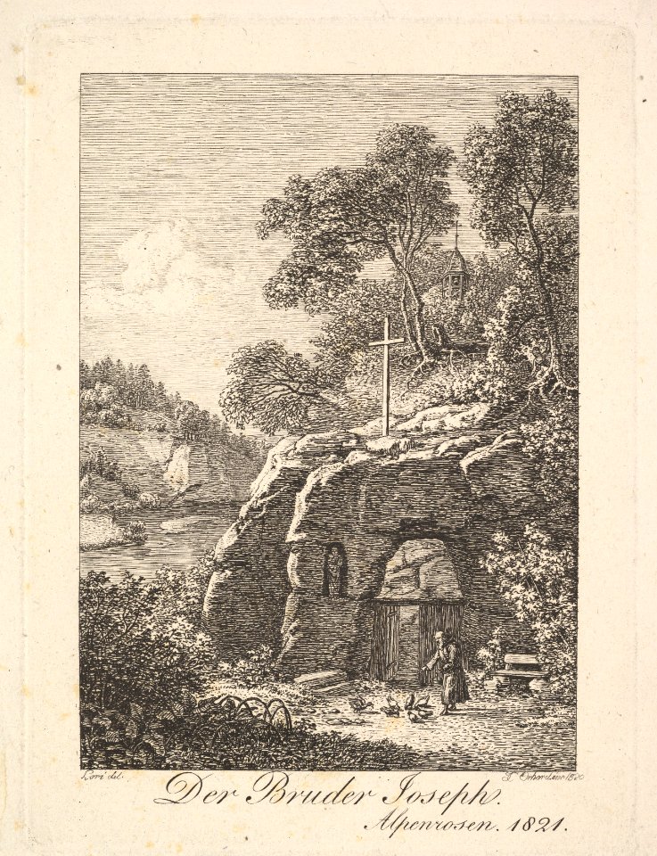 Brother Joseph in the Alps MET DP824233