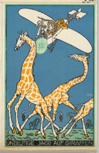 Bloodless Giraffe Hunt (Unblutige Jagd auf Giraffen) MET DP836342
