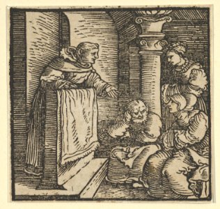 Brother Cipolla in the Parish of Certaldo, from The Decameron MET DP849309