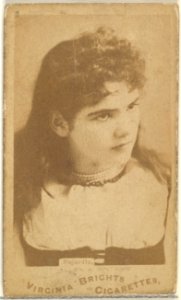Bujardia, from the Actors and Actresses series (N45, Type 1) for Virginia Brights Cigarettes MET DP828918