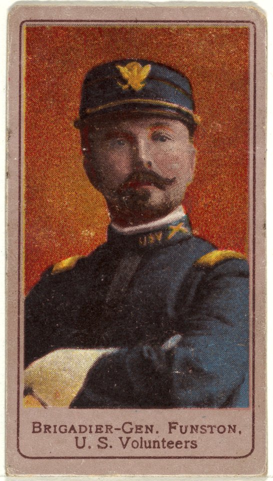 Brigadier-General Funston, United States Volunteers, from the Heroes of the Spanish War series (T175) MET DP842555